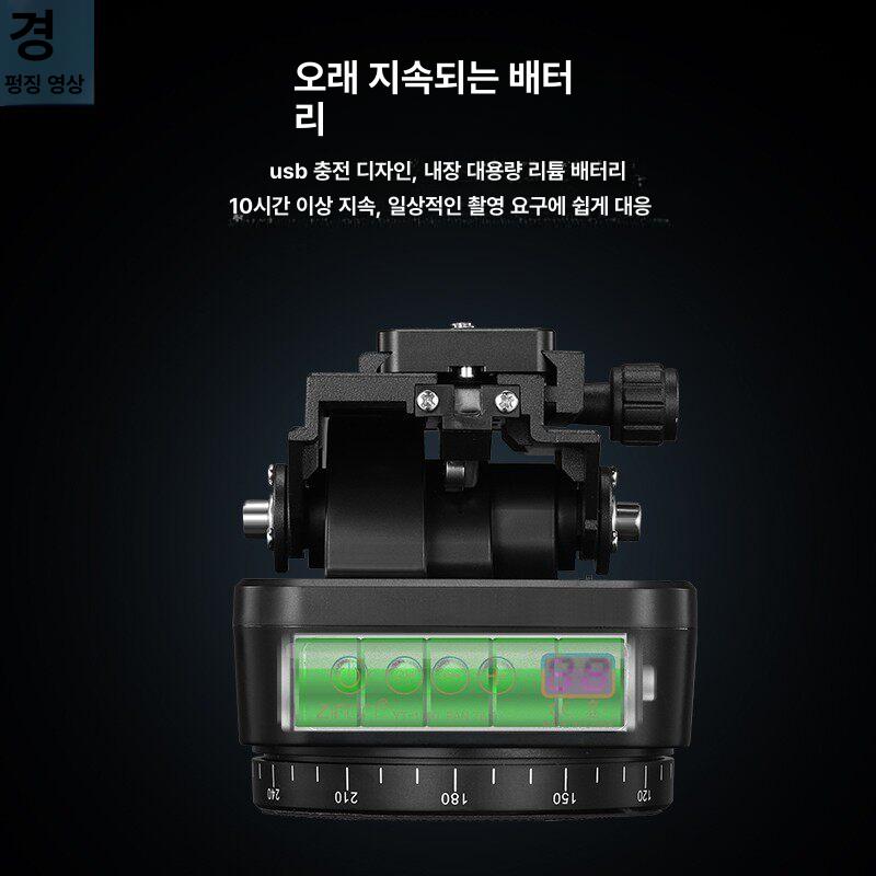 카메라 회전 삼각대 자동 촬영 거치대 DSLR 브이로그 스탠드 - 상세 이미지 4