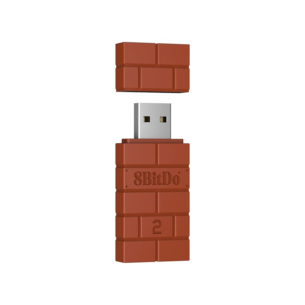 스위치/스위치 2, Windows PC, Mac 및 Raspberry Pi용 8BitDo 무선 USB 어댑터 Xbox Series X & S 컨트롤러, One Bluetooth - 상품 이미지