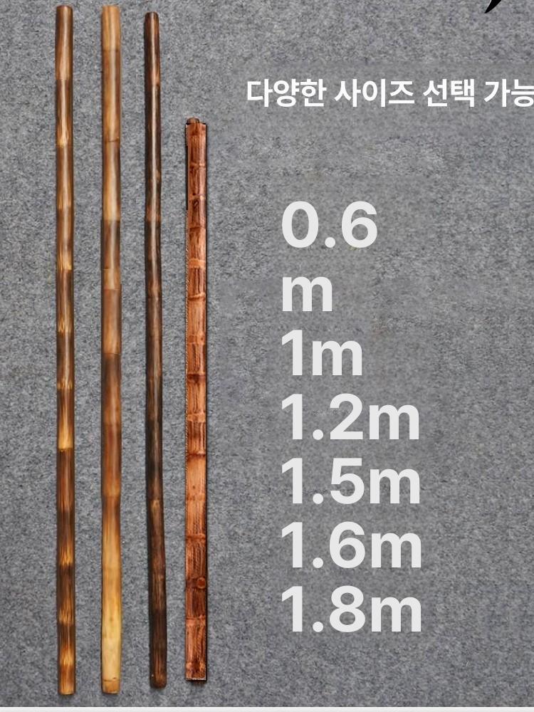 수제 지팡이 대나무 고급 걸음보조기 보행 길이 어르신 산책 두께 - 상세 이미지 5