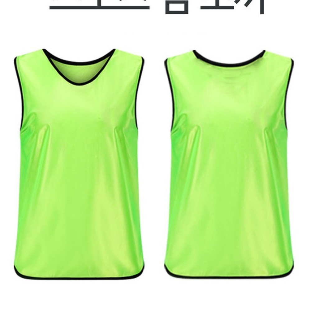 형광 레드 퍼플 블루 포함 축구조끼 단체 축구유니폼 팀 운동복 봉사단용 - 상품 이미지