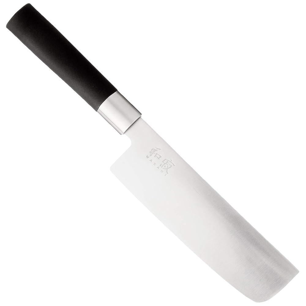 카이 와사비 나키리 나이프 6.5인치, 채소용 이상적인 도마, 훌륭한 다용도 셰프 나이프, 전문가용 손으로 깎은 일본식 주방 Paring 9 - 상품 이미지