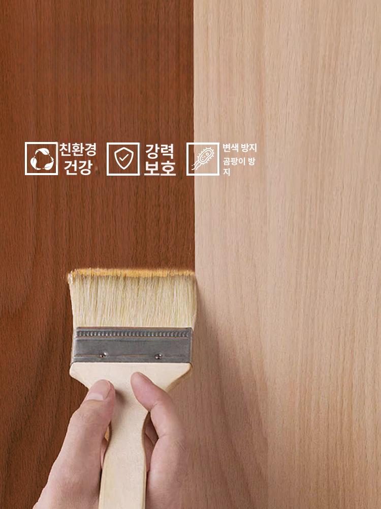 원목 신발장 틈새 수납장 기숙사 베스트셀러 루버 티 컬러 단일 6단 - 상세 이미지 4