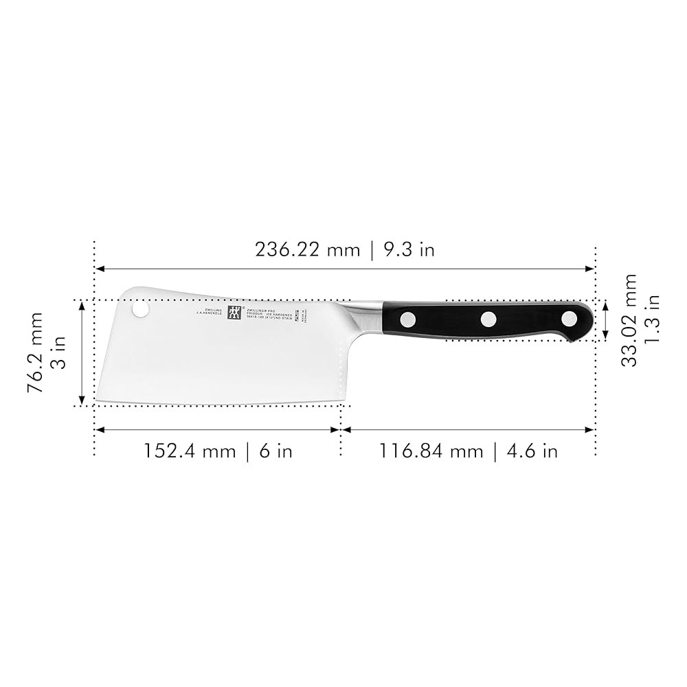 ZWILLING Pro 6인치 미트 클리버 Stainless Steel 6 - 상세 이미지 3