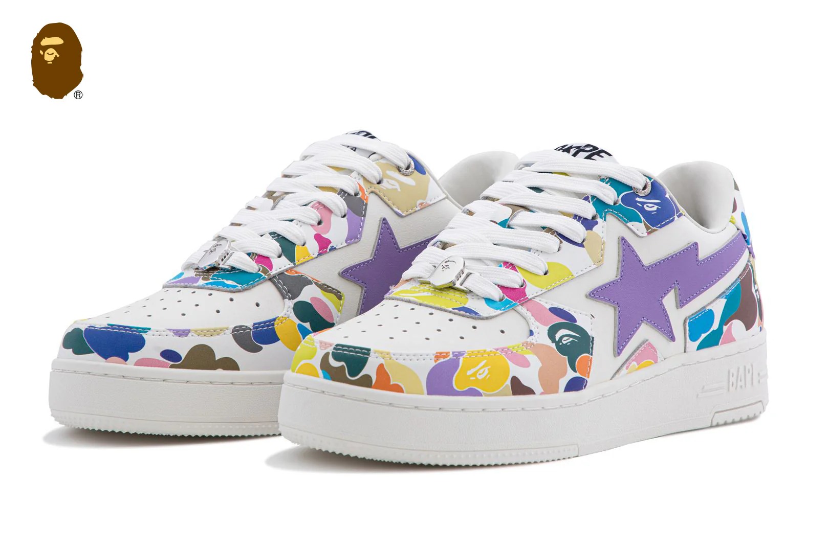 베이프 운동화 BAPE STA ICON 2 1M30-191-308 - 상세 이미지 2