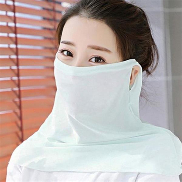 귀걸이 여성 자외선 마스크 쉬폰 여름 냉감 마스크 자외선코 목가림 - 상품 이미지