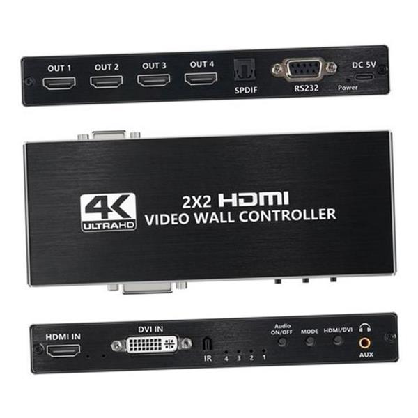 디스플레이 4k 비디오 컨트롤러 스플리터 hdmi 비디오 컨트롤러 출력기 모니터 - 상품 이미지