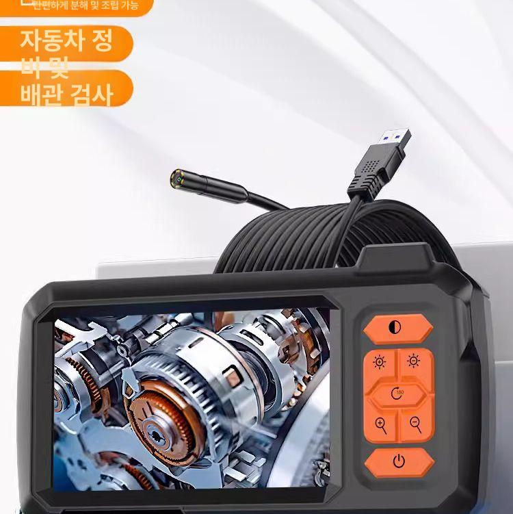 솔리드 카메라 고화질 내시경 하드라인 직경 케이블 렌즈 관로탐지기 배수관 - 상세 이미지 2