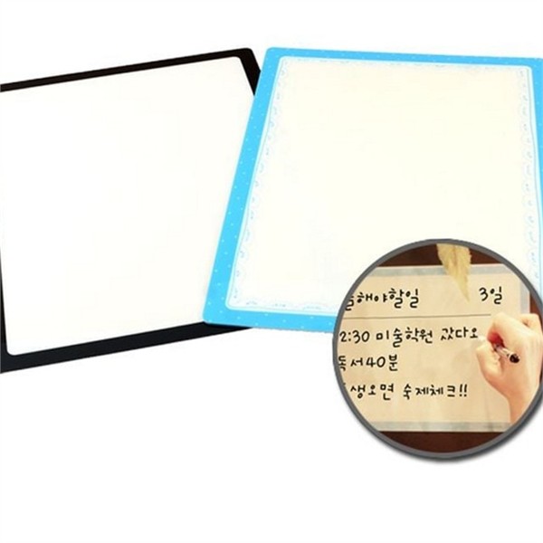 다용도 탈부착 메모 보드 벽 메모판 부착식 유리 간편 - 상세 이미지 2