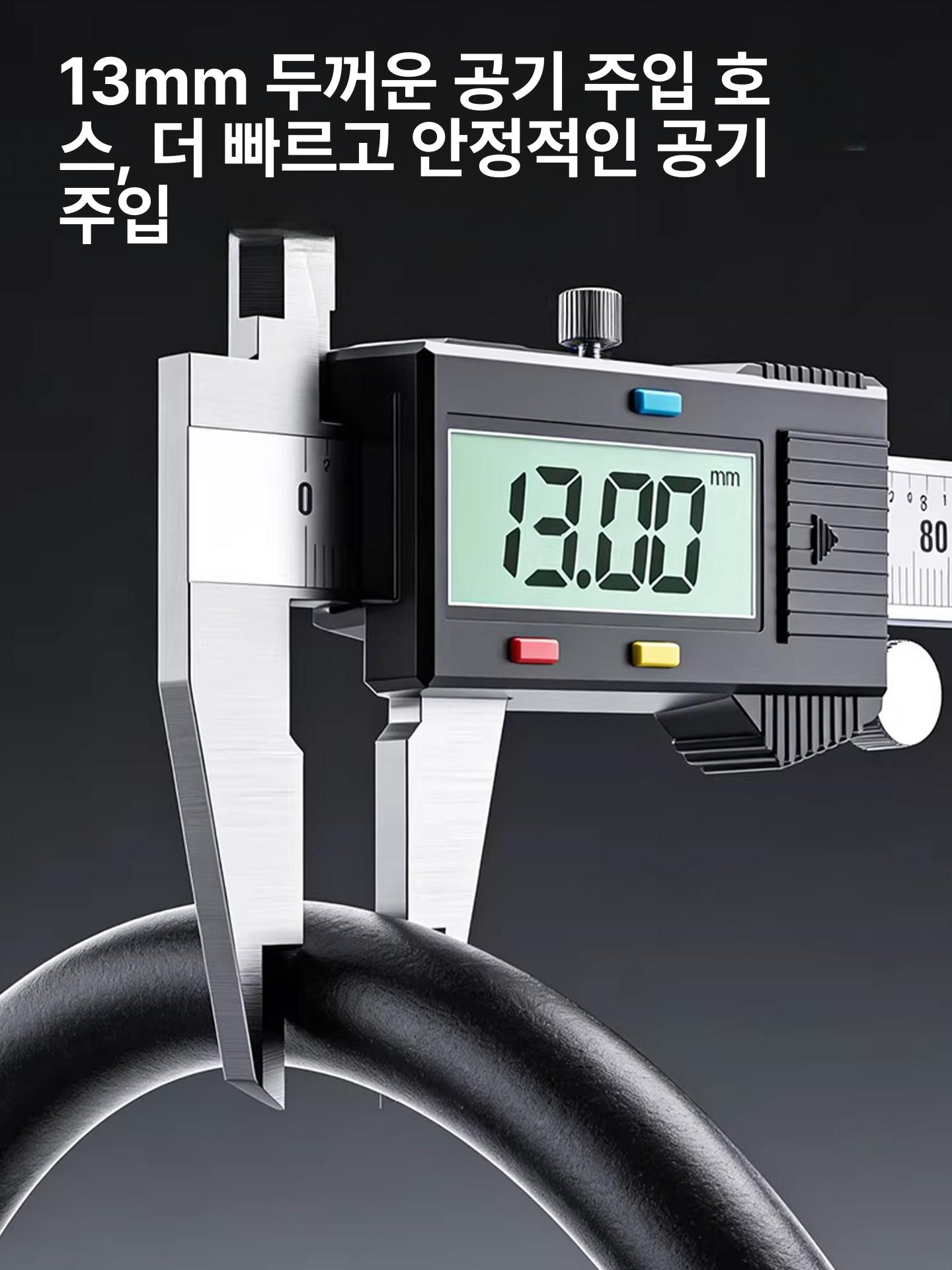 타이어 압력 게이지 에어 디지털 디스플레이 압력계 - 상세 이미지 2