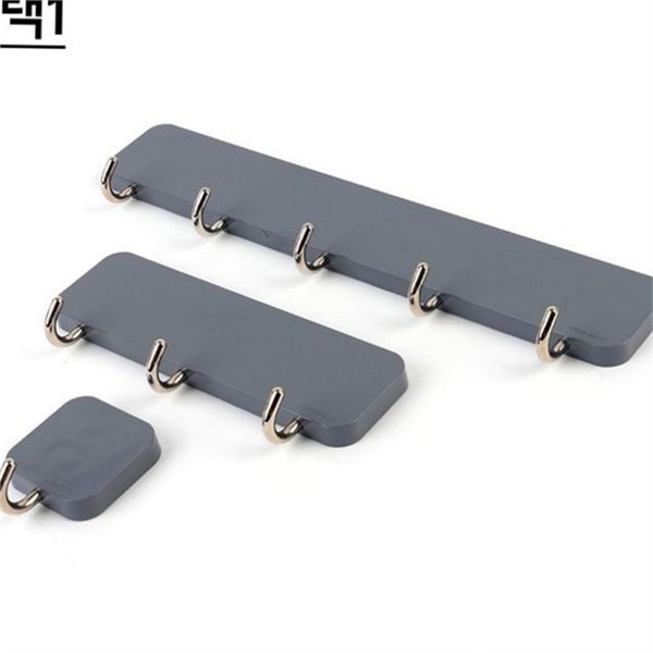 흡착식 부착식 벽걸이 후크 문부착 다용도 도벽 벽걸이 후크 주방 - 상세 이미지 2