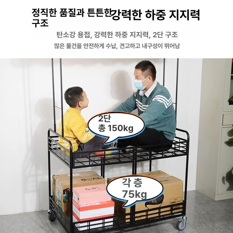 이동식 판매대 진열대 캐노피 좌판대 야외 트롤리 선반 간이 행사용 지붕 튼튼한 어닝 - 상세 이미지 3