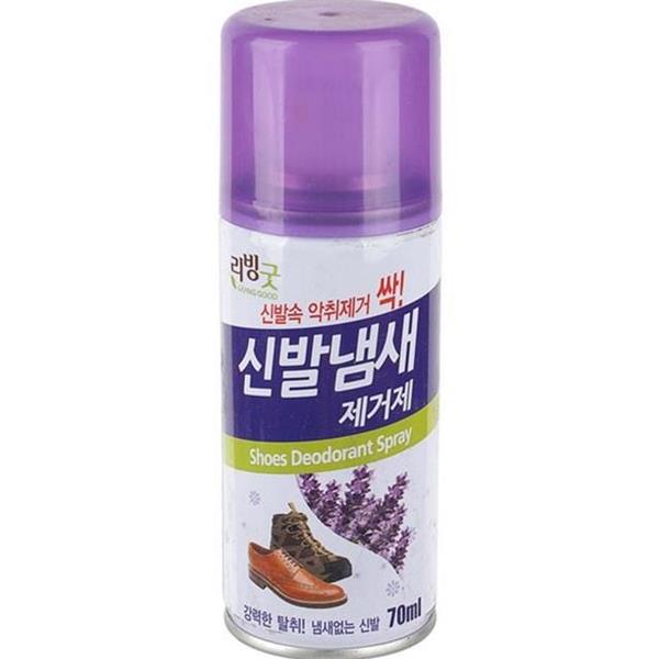 운동화용 신발 발냄새 제거제 악취제거 신발 탈취 스프레이 70ml 내부 - 상세 이미지 2