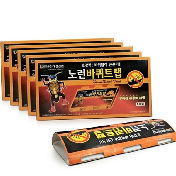포획 바퀴벌레 트랩 바퀴 바퀴벌레 끈끈이 해충 벌레 유인 - 상품 이미지