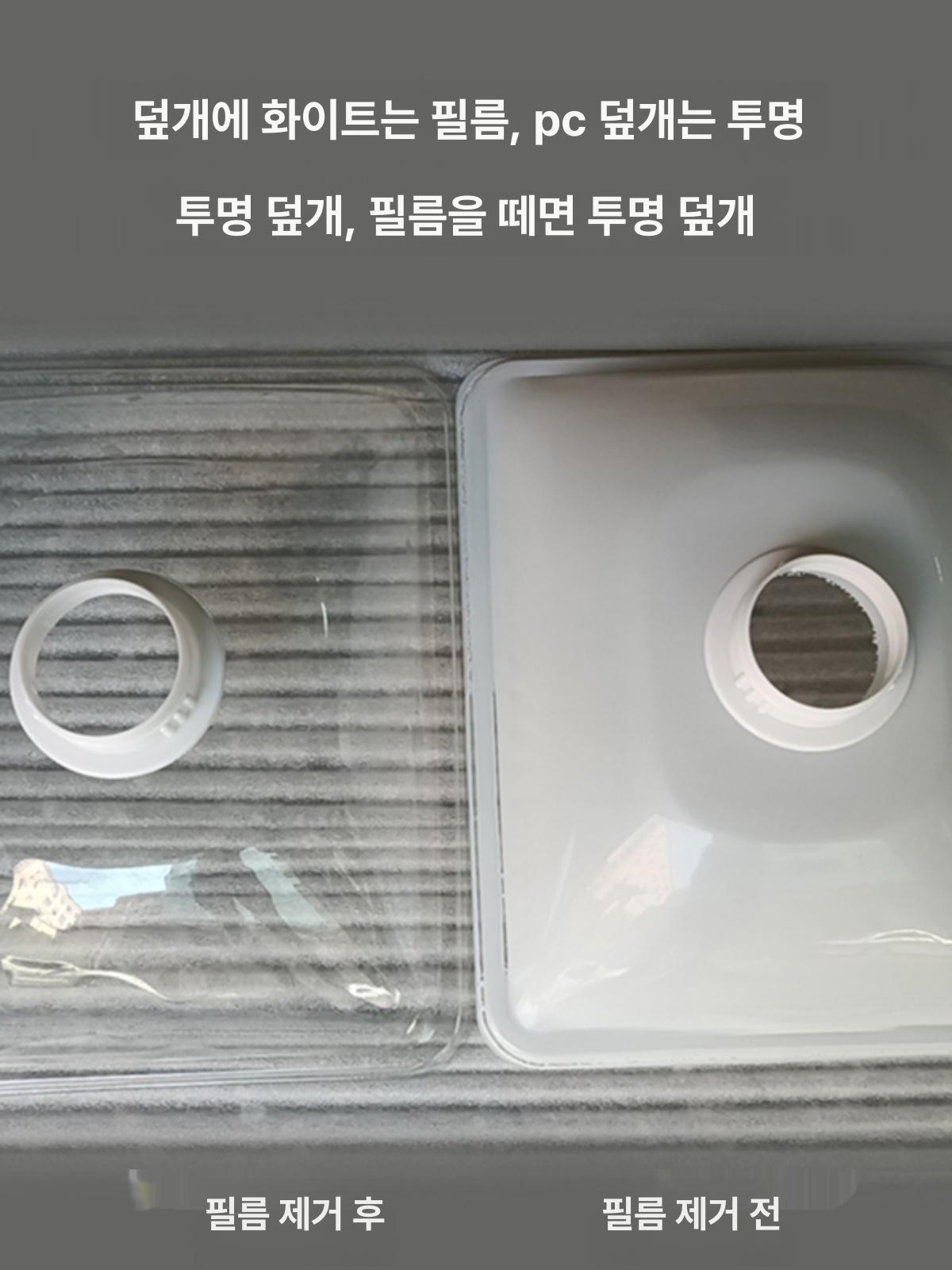 투명 덕트호스 파이프 실버 고신축 내경 스프링호스 자바라 먼지 튜브 단관 굵기 배관 - 상세 이미지 3