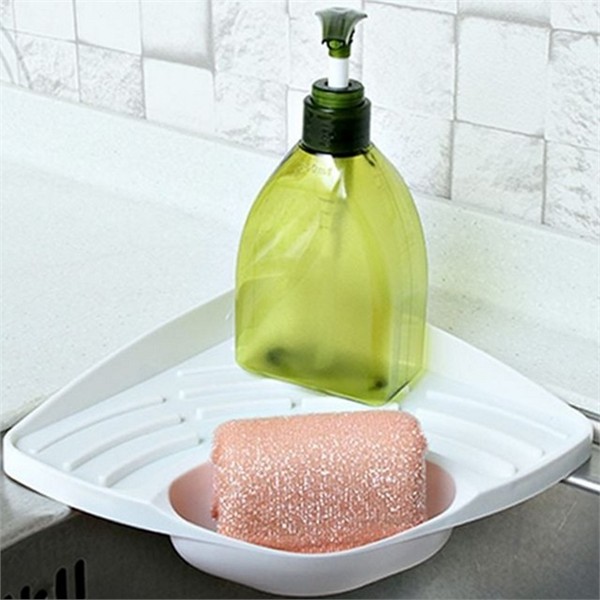 수납 싱크대 코너 선반 거치대 주방 코너 선반 정리대 정리 - 상품 이미지