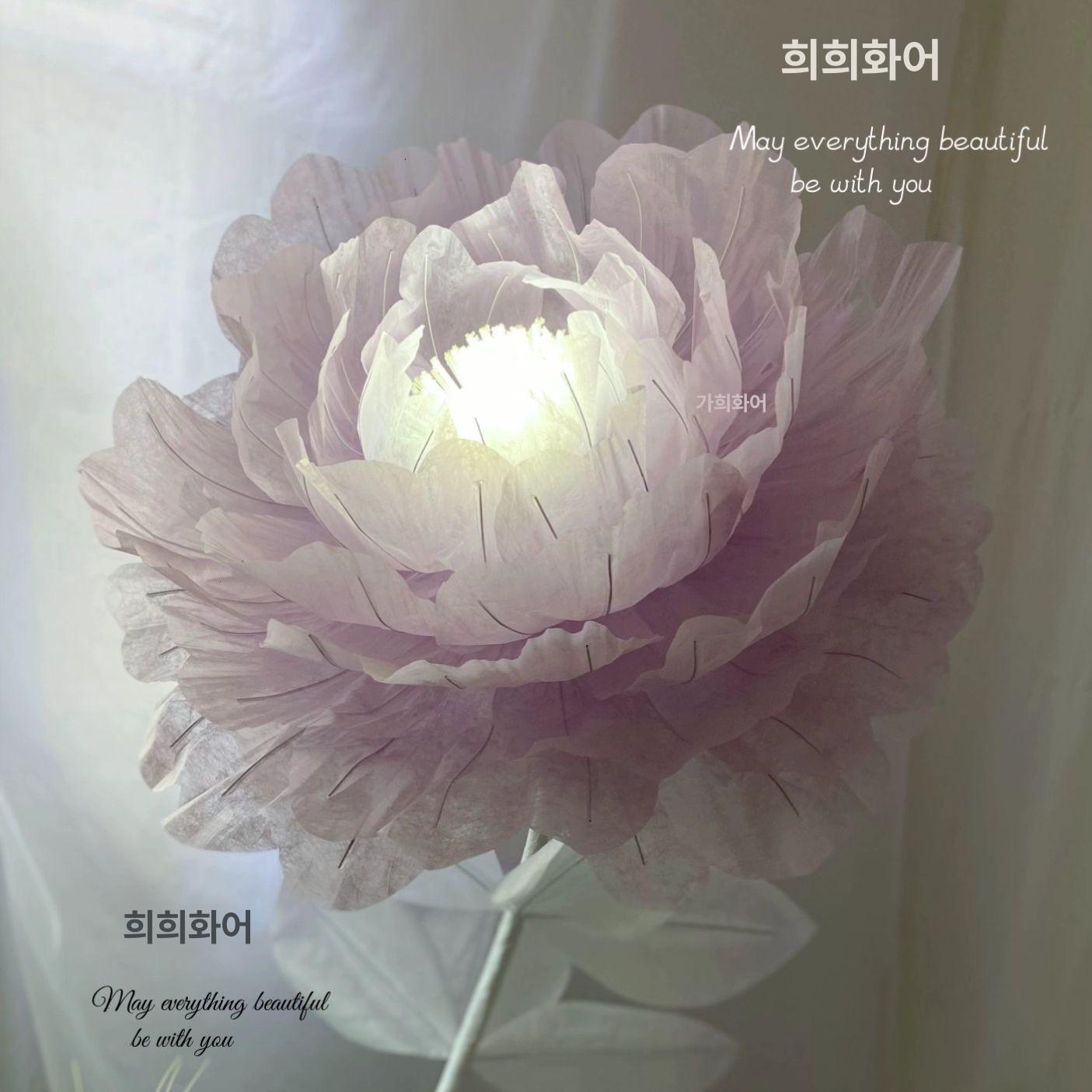 꽃 침대스탠드 빈티지 앤틱 거실 탁상 스위치 장식 독서등 스탠드조명 유럽풍 클래식 - 상세 이미지 4
