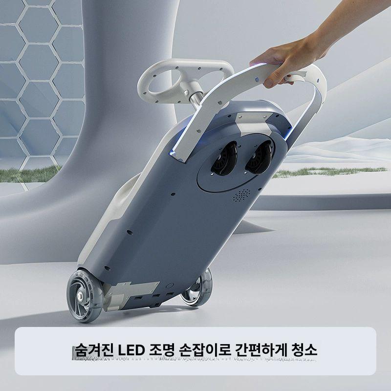 바닥 물걸레청소기 전기 막대 클리너 스핀 스프레이 브러시 도구 세척 배터리 헤드 - 상세 이미지 3