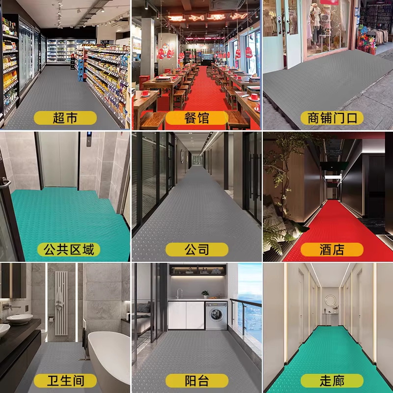 공장바닥매트 고무 산업용매트 헤링본 매트공장 방전 1m 1.8m폭 - 상세 이미지 3