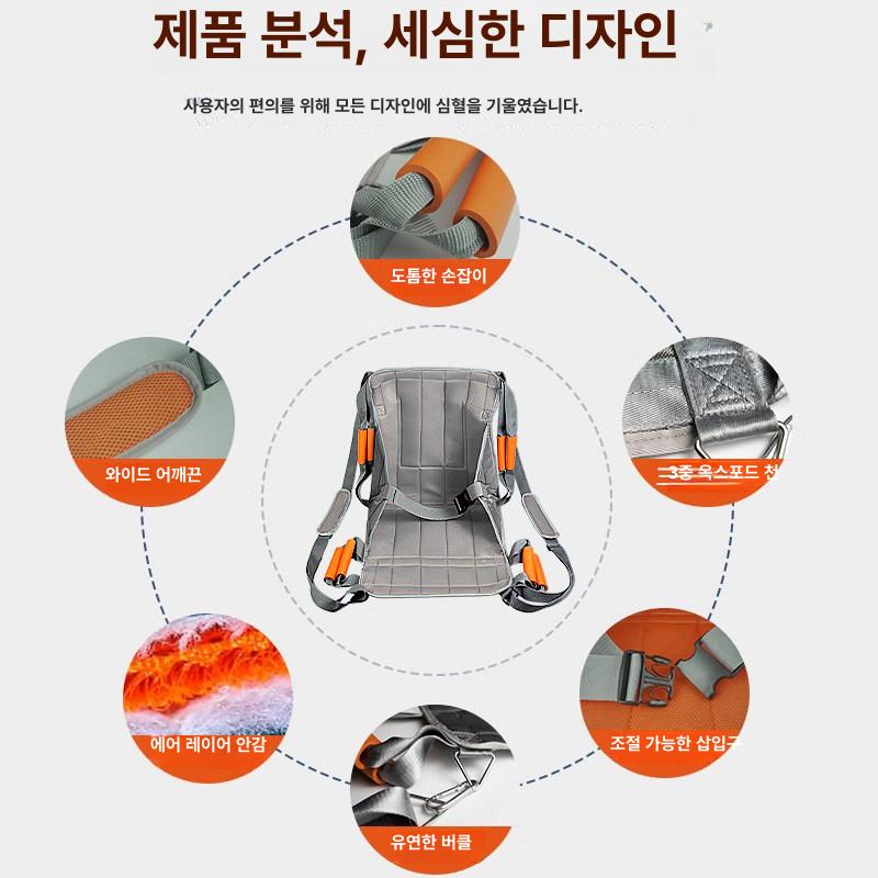 환자 이동보조기 노인 이동 보조 보행벨트 핸들 시프트 - 상세 이미지 5
