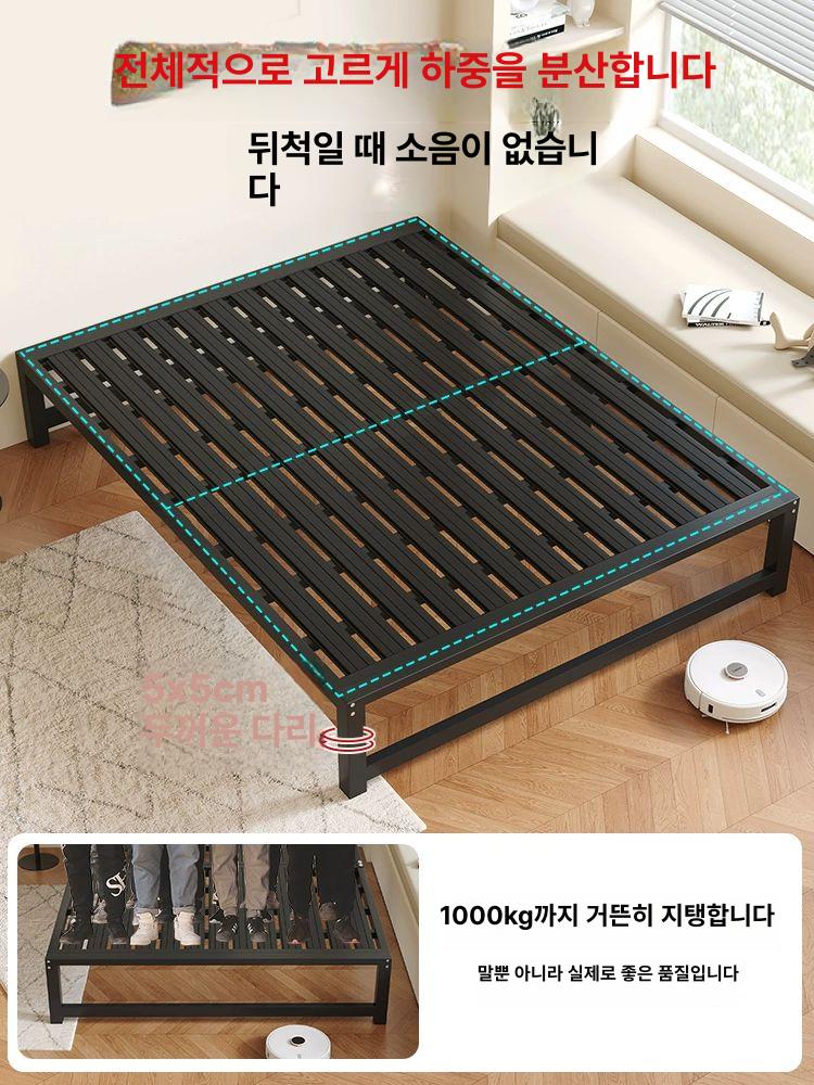 철제 평상마루 조립식 접이식 발코니 마당 간이 정원 야외평상 캠핑 펜션용 피크닉 - 상세 이미지 3
