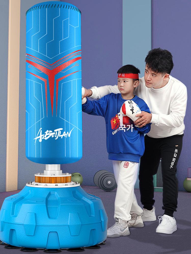 회전 스탠드샌드백 연습 가정용샌드백 격투기 훈련용 장비 킥복싱 반응훈련 입식 - 상세 이미지 2