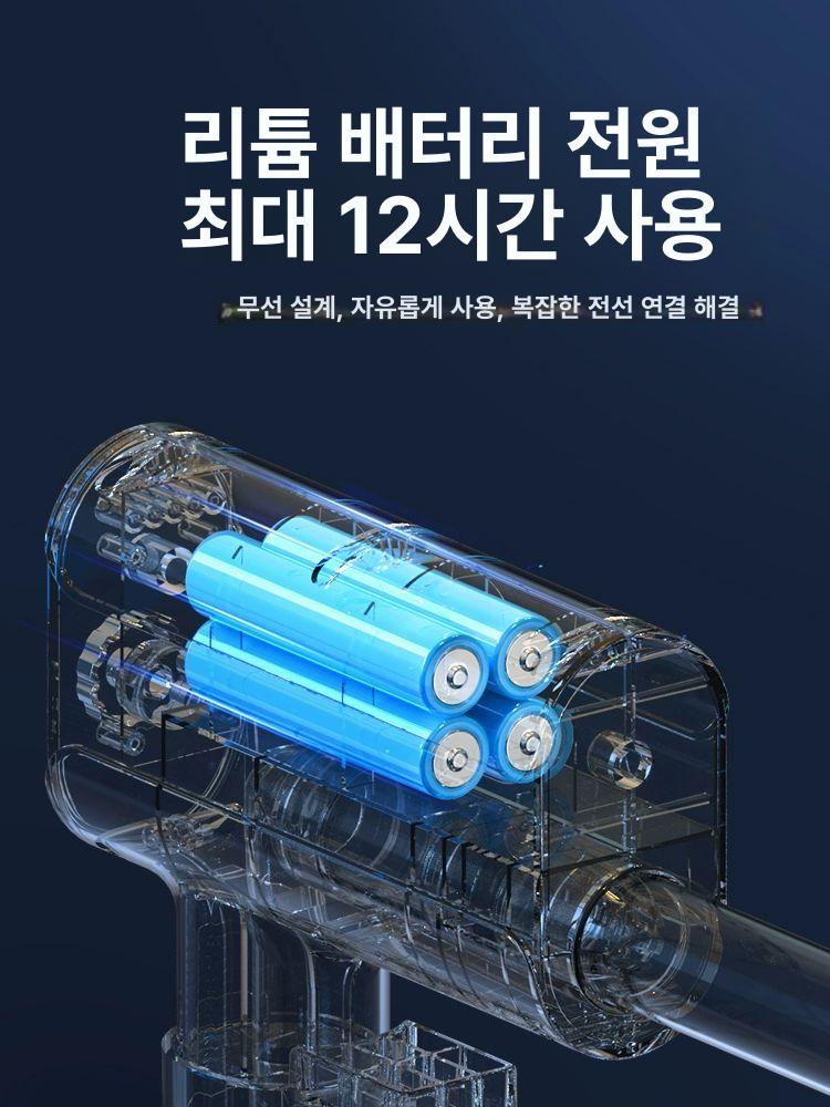 자동 전동펌프 수족관 전동사이펀 어항물갈이 환수기 호스 모터 수중 싸이펀 물교환기 - 상세 이미지 2