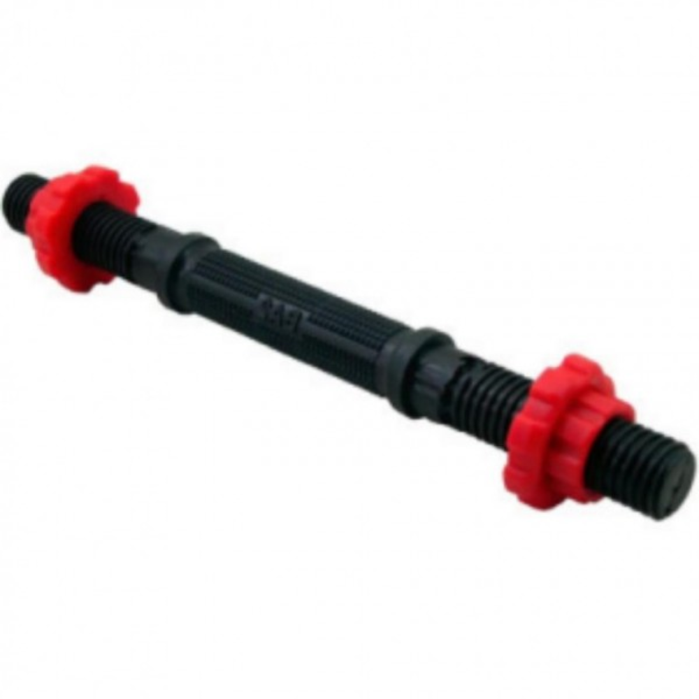 PVC 33cm 아령봉 덤벨바 몰딩봉 블랙 바 홈짐용품 연결봉 - 상품 이미지
