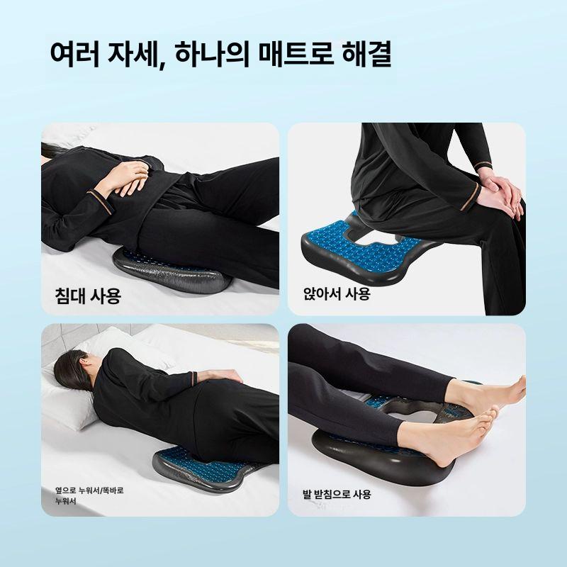 패드 욕창방지매트 노인용 환자 케어 쿠션 꼬리뼈 요양원 커버 베개 자세변환용구 - 상세 이미지 5