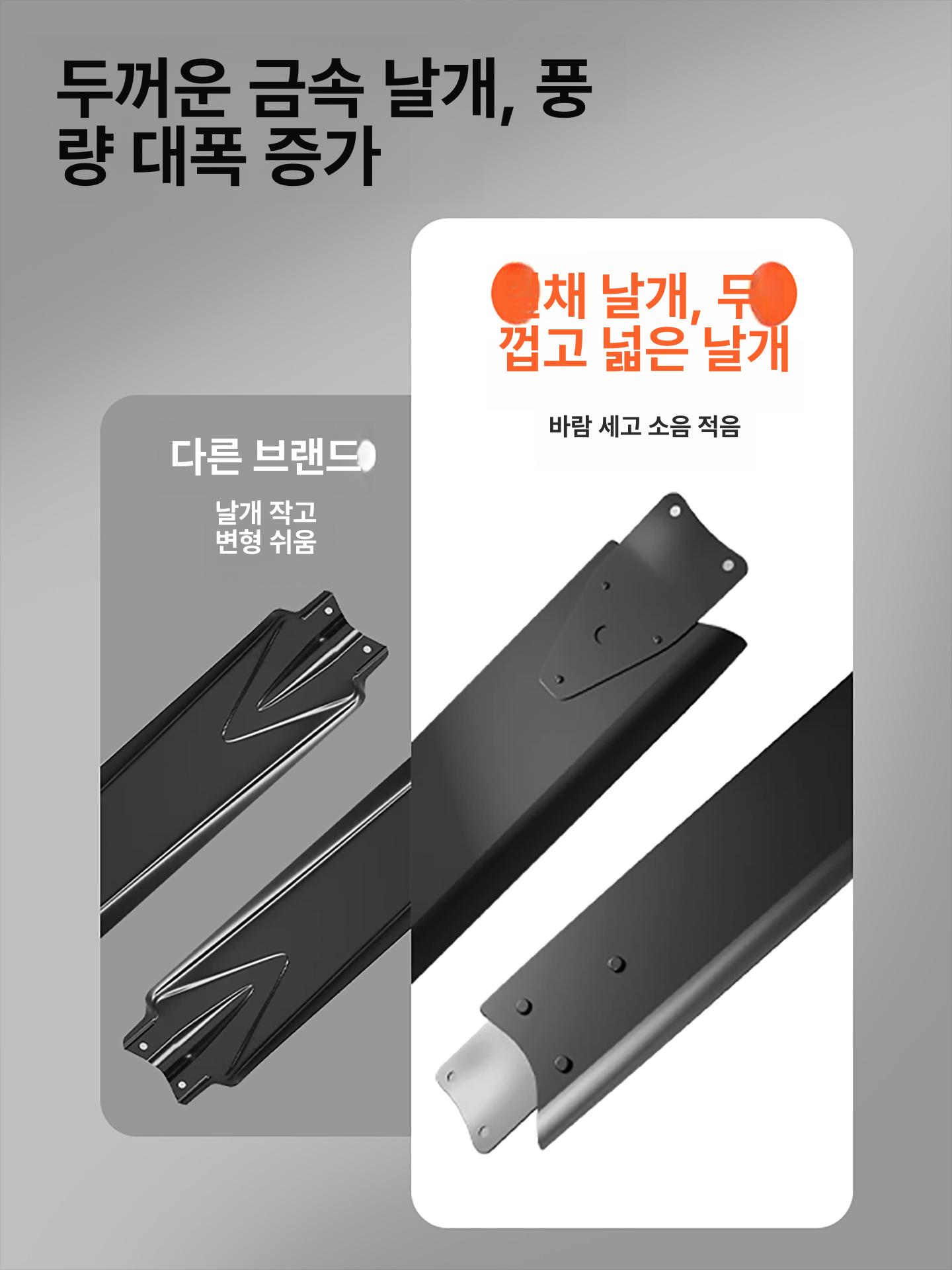 실링팬 대형선풍기 산업용 천정 공업용 천장형 물류창고 축사용 - 상세 이미지 5
