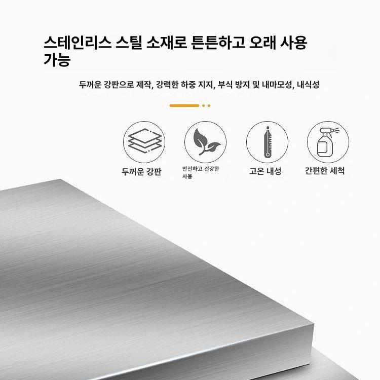 접이식 원형테이블 테라스 식탁 폴딩 탁자 초두께 접는 원탁 업소용 포장마차테이블 - 상세 이미지 4
