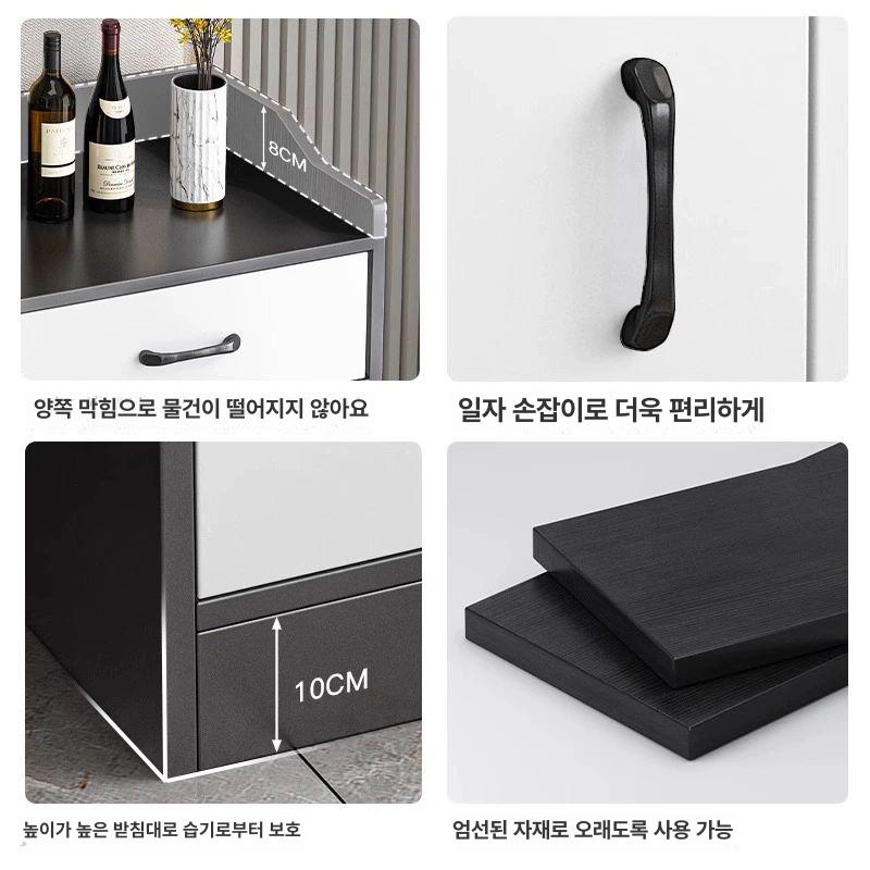 스텐 픽업대 업소용 카페테이블 모던 커피숍 식당 스테인레스 주방 정사각형 빈티지 - 상세 이미지 5