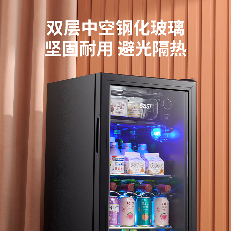 와인 냉장고 쇼케이스 소주 맥주 용 음료 캔 술 원룸 - 상세 이미지 5