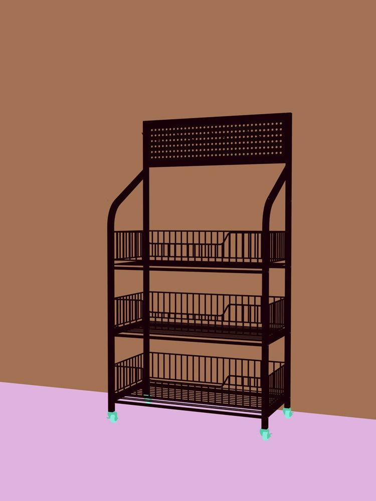 5단 편의점진열대 디스플레이 선반 곤도라진열대 진열장 수납 가판대 편의점매대 - 상세 이미지 2