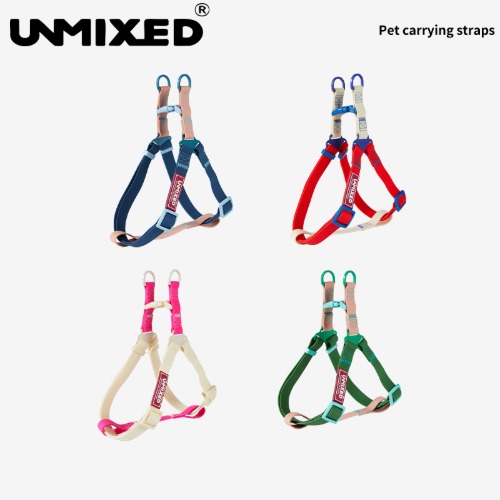 언믹스 컬러팝 하네스 S 15mmX35cm-55cm 블랙, SM - 상품 이미지