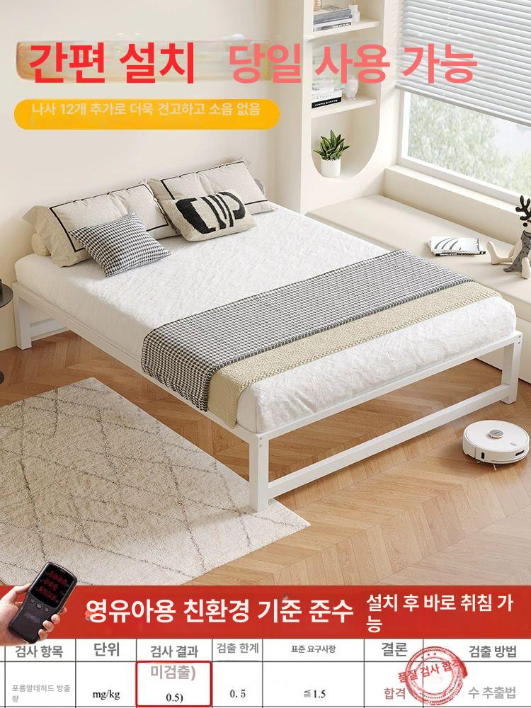 철제 평상마루 조립식 접이식 발코니 마당 간이 정원 야외평상 캠핑 펜션용 피크닉 - 상세 이미지 4