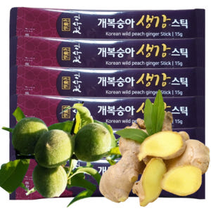 실속형50포 천수인 야생 개복숭아 생강 도라지농축액 발효 진액 액상스틱 맛있게 먹은 솔직 후기 - 상품 이미지 1
