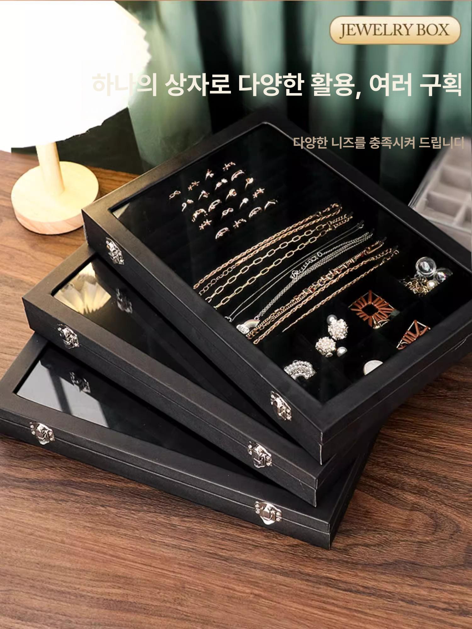 투명 케이스 거치대 휴대용 아크릴 홀더 쥬얼리 에폭시 - 상세 이미지 2