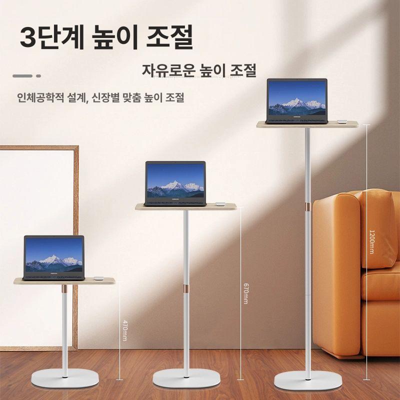 테이블 멀티스탠드 높이조절 쉘프 전용 보조 호환 다용도 - 상세 이미지 4