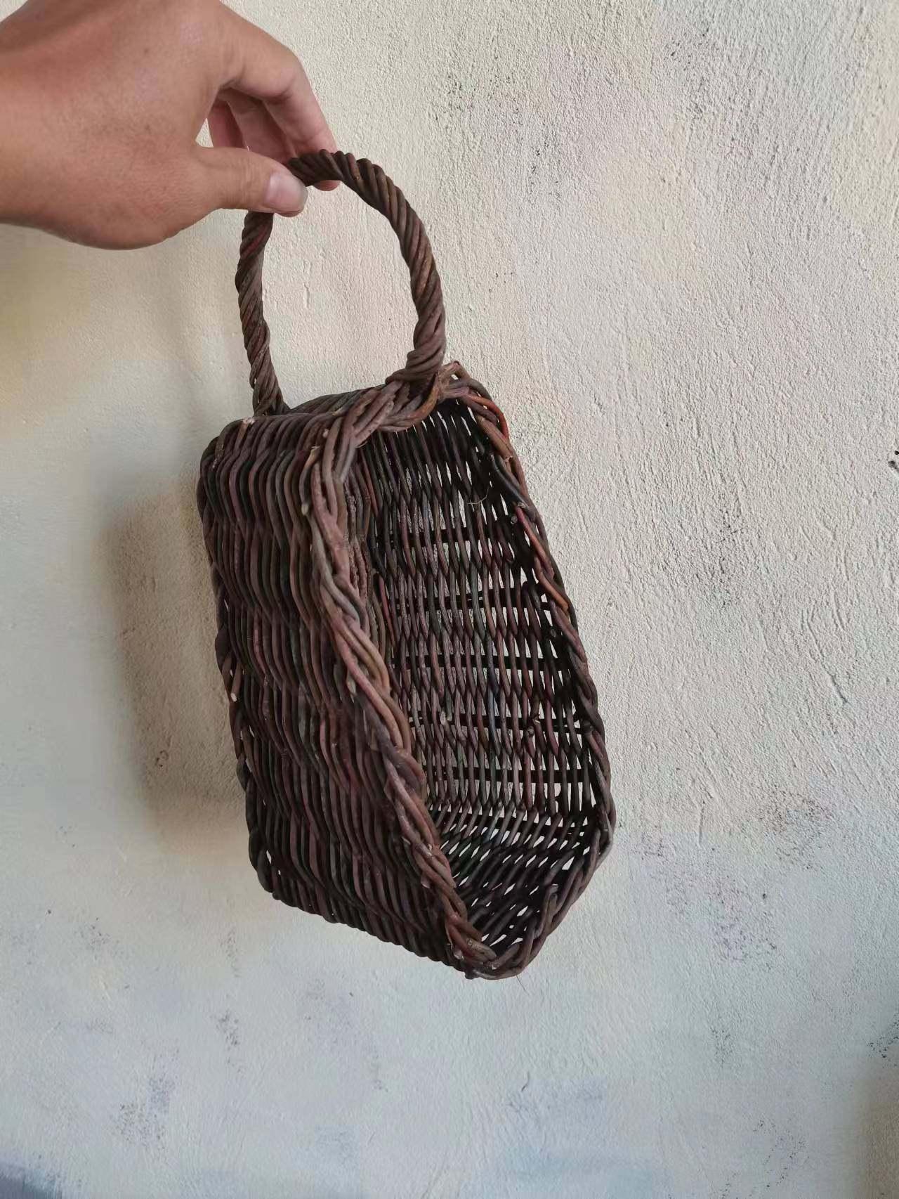 라탄 홀더 거치대 감성 받침대 보관함 편리함 소품 홈카페 - 상세 이미지 2