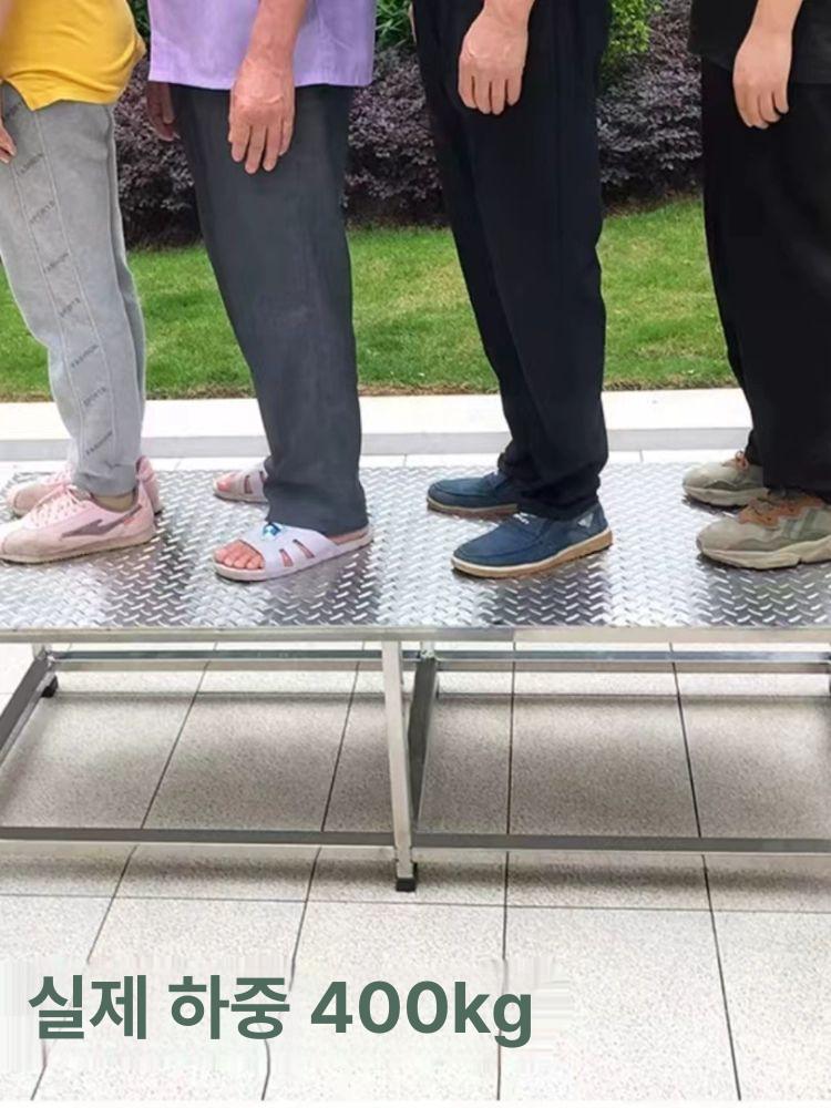 사다리 산업용 철제발판 작업용 안전발판 미끄럼방지 철판 가정용 논슬립 공장 물류 - 상세 이미지 3