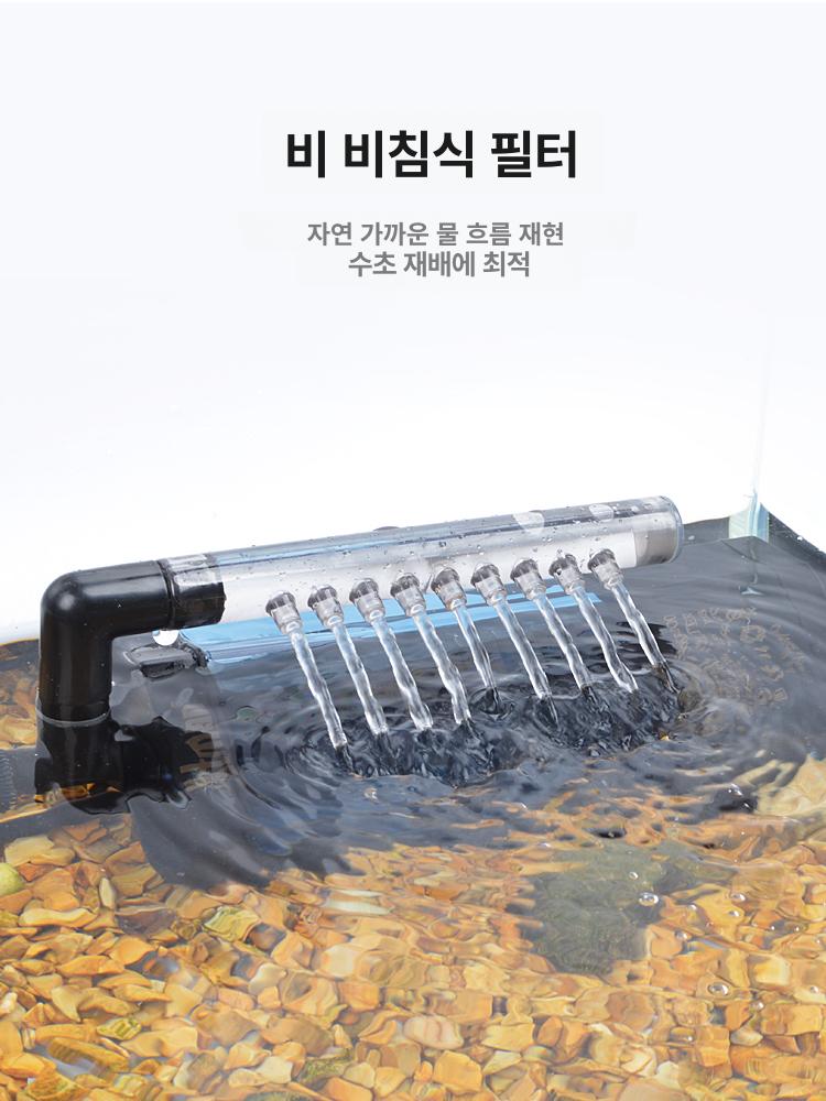 수생 외부여과기 나노 걸이식 수족관 스펀지 필터 미니여과기 측면여과기 상면여과기 - 상세 이미지 4