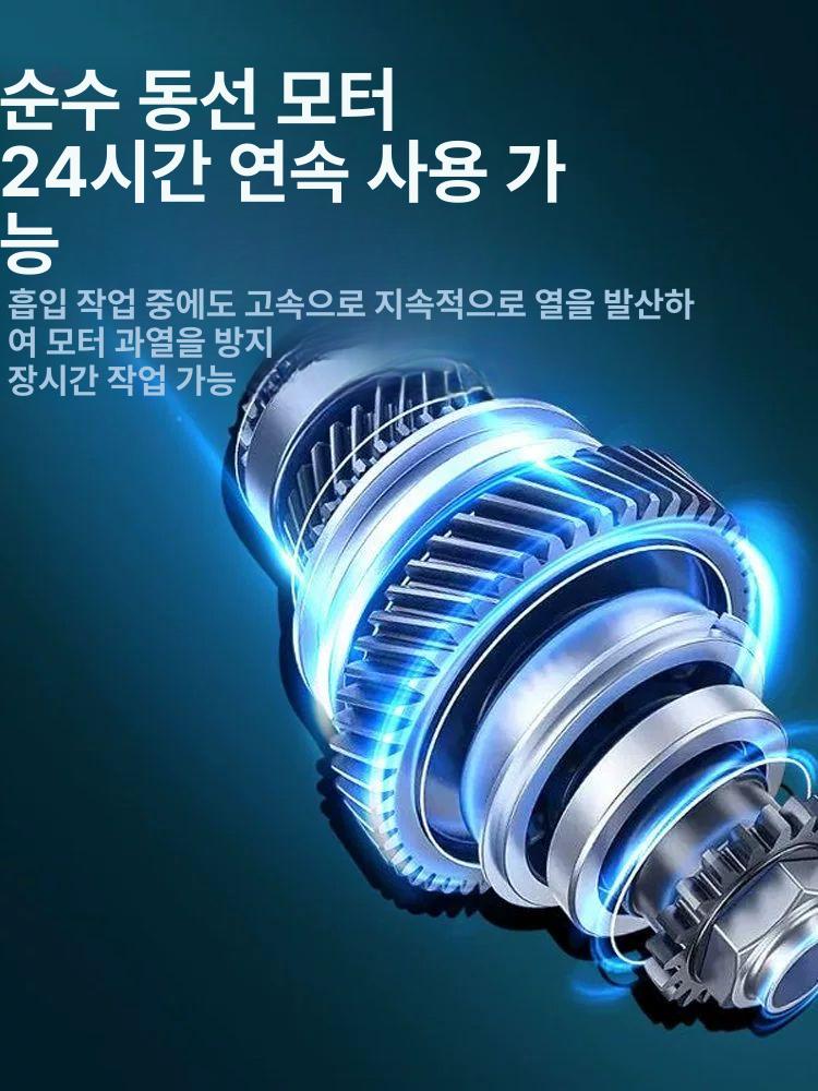 고출력 집진기 소형 기계 진공 먼지제거 흡입기 필터 싸이클론 장비 속도조절 전기 - 상세 이미지 2