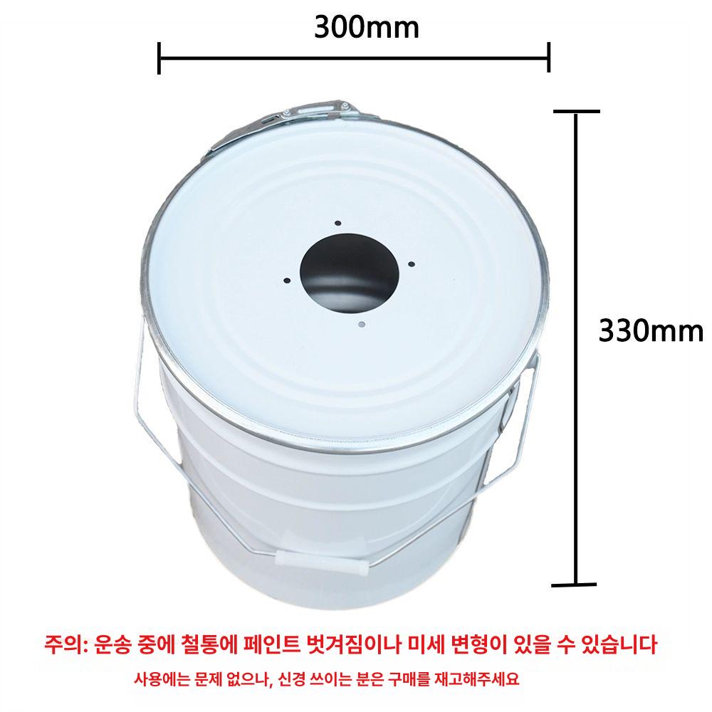 블로워 싸이클론집진기통 소형 사이클론 필터 분진 덮개 분리기 목공용 리터통 먼지통 - 상세 이미지 5