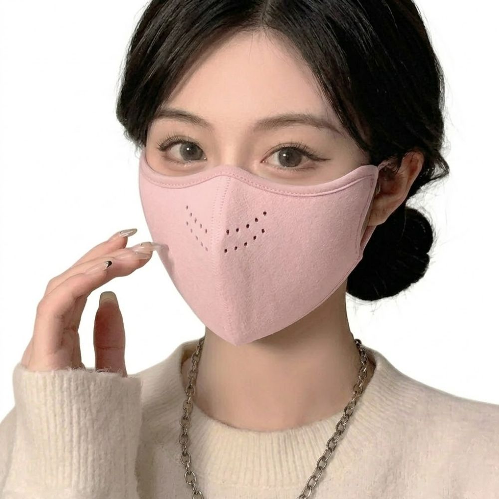 숨쉬기편한골프마스크 김서림방지마스크 골프UV차단 - 상세 이미지 3