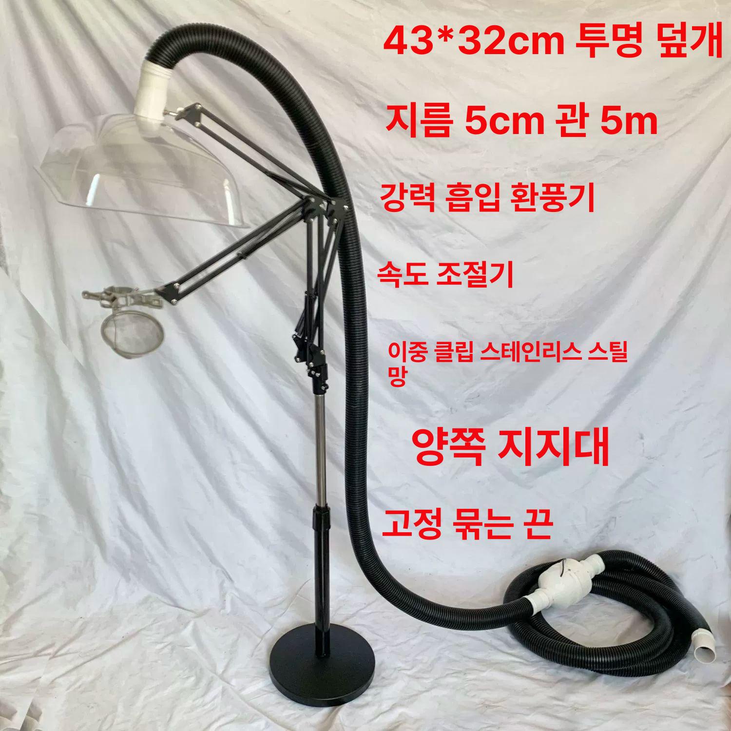 이동식 환기팬 강력한 가정용 욕실 주방 연기 송풍기 화장실 덕트팬 공기 스탠드형 - 상세 이미지 5