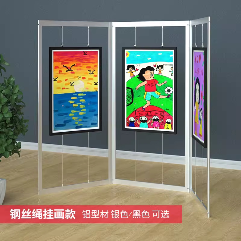 전시 가벽 화이트 전시대 보드 다이 접이식 작품 팝업 80cm - 상세 이미지 5