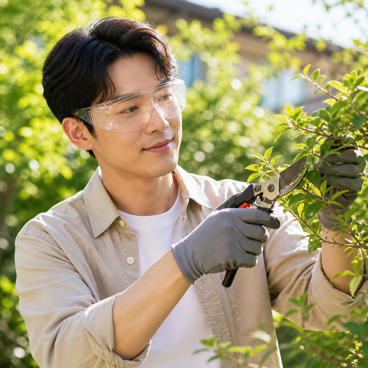 프리미엄 안전 고글 작업용 투명 안경 보안경 예초기 용접 보호구 방진 김서림방지 1+1 이미지 7