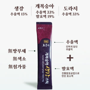 천수인 야생 개복숭아발효 생강 도라지농축액 간지럽고 칼칼할때 목 관리 건... 맛있게 먹은 솔직 후기 - 상품 이미지 4