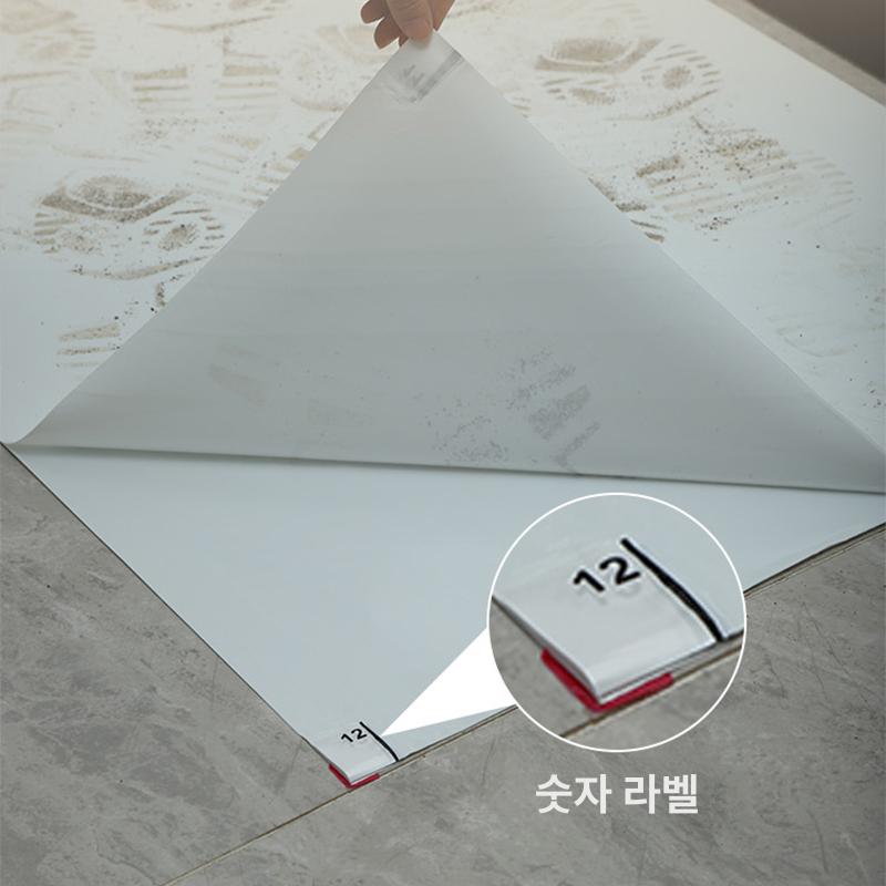 끈끈이 바닥매트 방진 클린룸 먼지제거 발판 착탈식 깔판 분진제거 찍찍이 스티키 - 상세 이미지 4