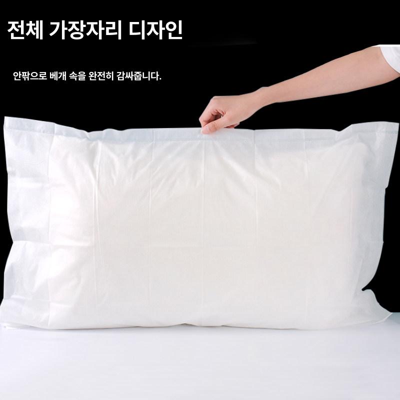 일회용 위생 베개커버 병원 치과 마사지 뷰티샵 부직포 베개 시트 위생페이퍼 피부샵 - 상세 이미지 4